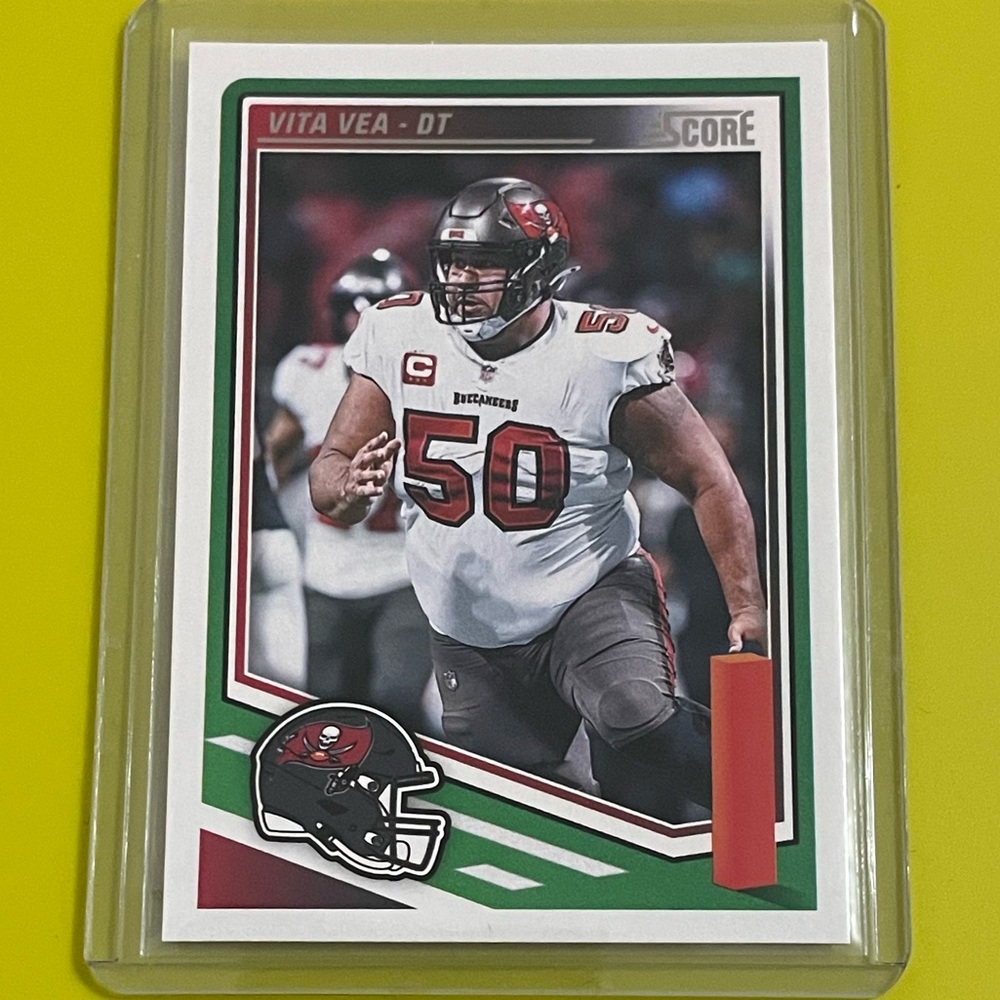 Vita Vea #156 2025 Panini Score Football Trading Card